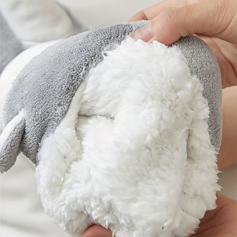 Cute Animal Fuzzy Socks Women's Low Cut Stockings