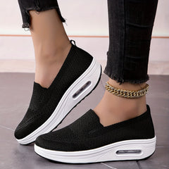 Women's Casual Mesh Air Cushion Sports Shoes Lightweight Walking Shoes
