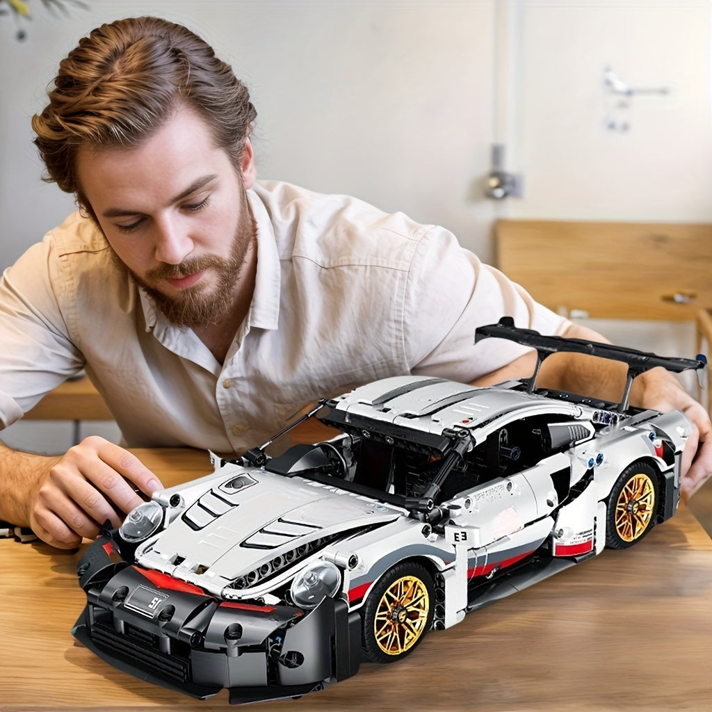 Classic Sports Car Building Block Model Set Adult Collectible Sports Car Buildin