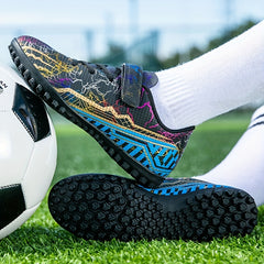 Adult's Turf Football Boots Velcro Outdoor Anti skid TF Soccer Cleats