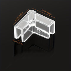 4pcs Fish Tank Corner Guard Soft Protective Sleeve