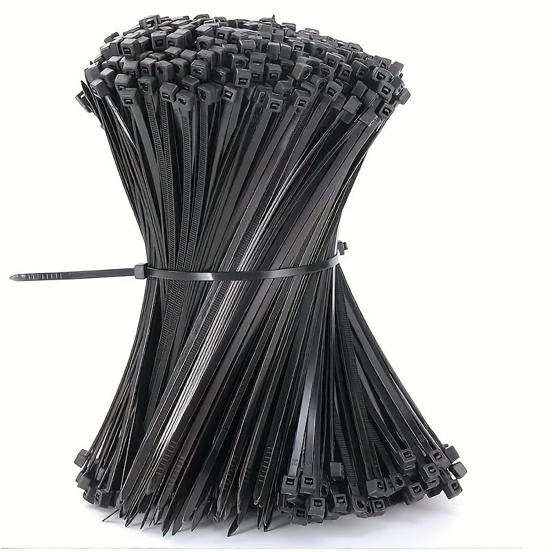 100pcs 19 Cable Ties Heavy Duty Self Locking Nylon Ties