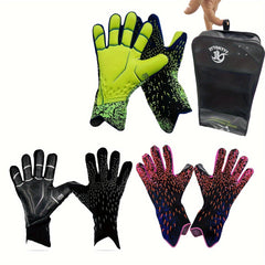 Strong Grip Soccer Goalie Gloves With Finger Protection