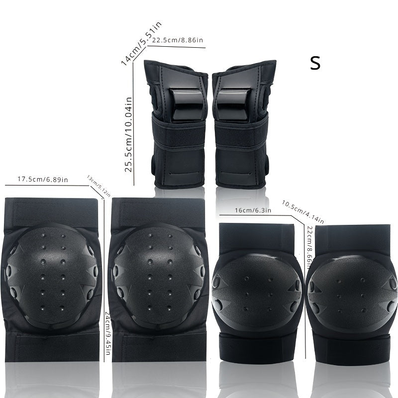 Protective Gear Set for Skating Cycling Roller Skating Skatebo