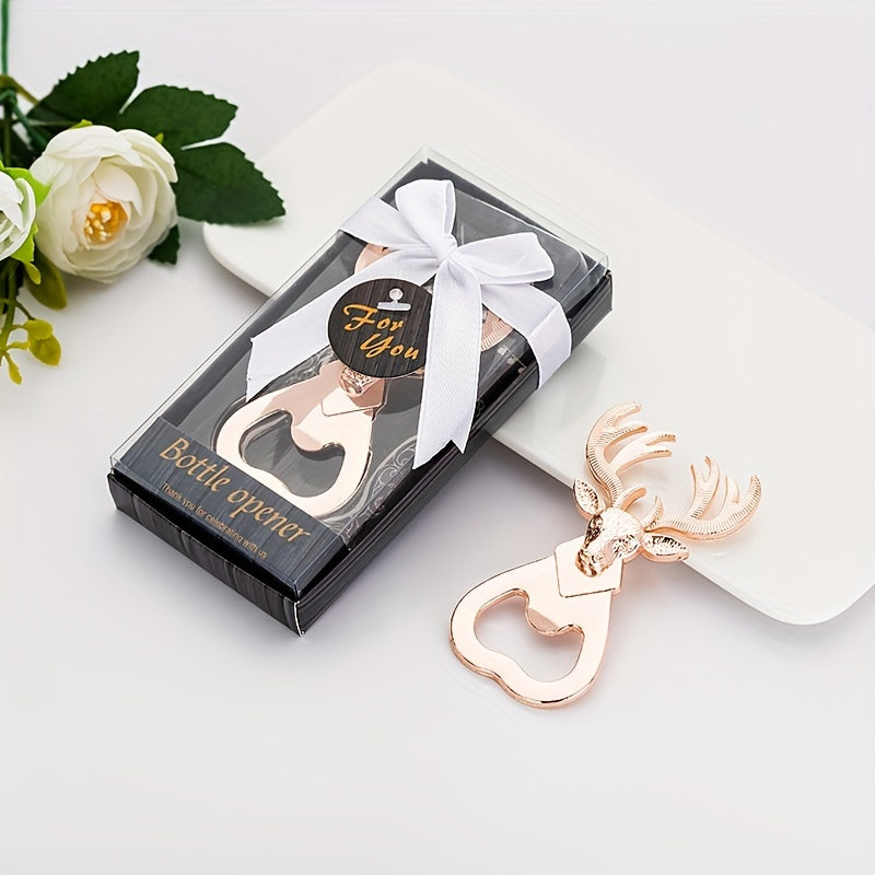 Christmas Beer Shaped Wine Opener Party Gift