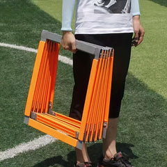 Folding Sports Agility Ladder Indoor Outdoor Training Footwork Speed Ladder