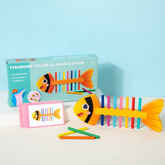 Children's Fishbone Insertion Stick Educational Toy