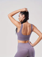High Stretch Sports Bra for Fitness Running and Yoga