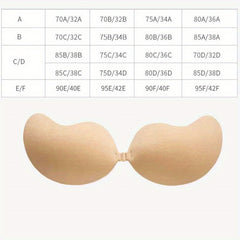Invisible Mango Cup Chest Sticker Wedding Dress Bra