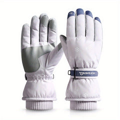 Winter Ski Gloves Men Women Waterproof Touch Screen Warm Gloves