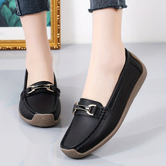 Women's Slip-On Casual Flat Shoes Soft Sole Comfy Loafers