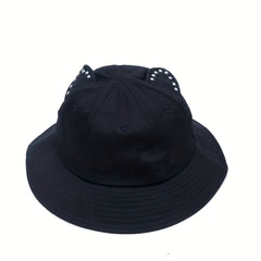 Sweet Cat Ear Fisherman Hat Sun Protection Hat For Boys And Girls