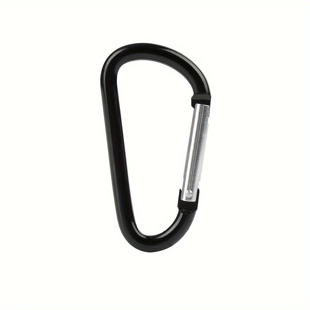 24pcs Aluminum D Ring Carabiner Keychain for Outdoor Camping Hiking
