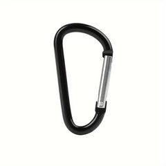 24pcs Aluminum D Ring Carabiner Keychain for Outdoor Camping Hiking
