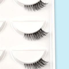 5 Pairs Natural Look 3D Wispy False Eyelashes