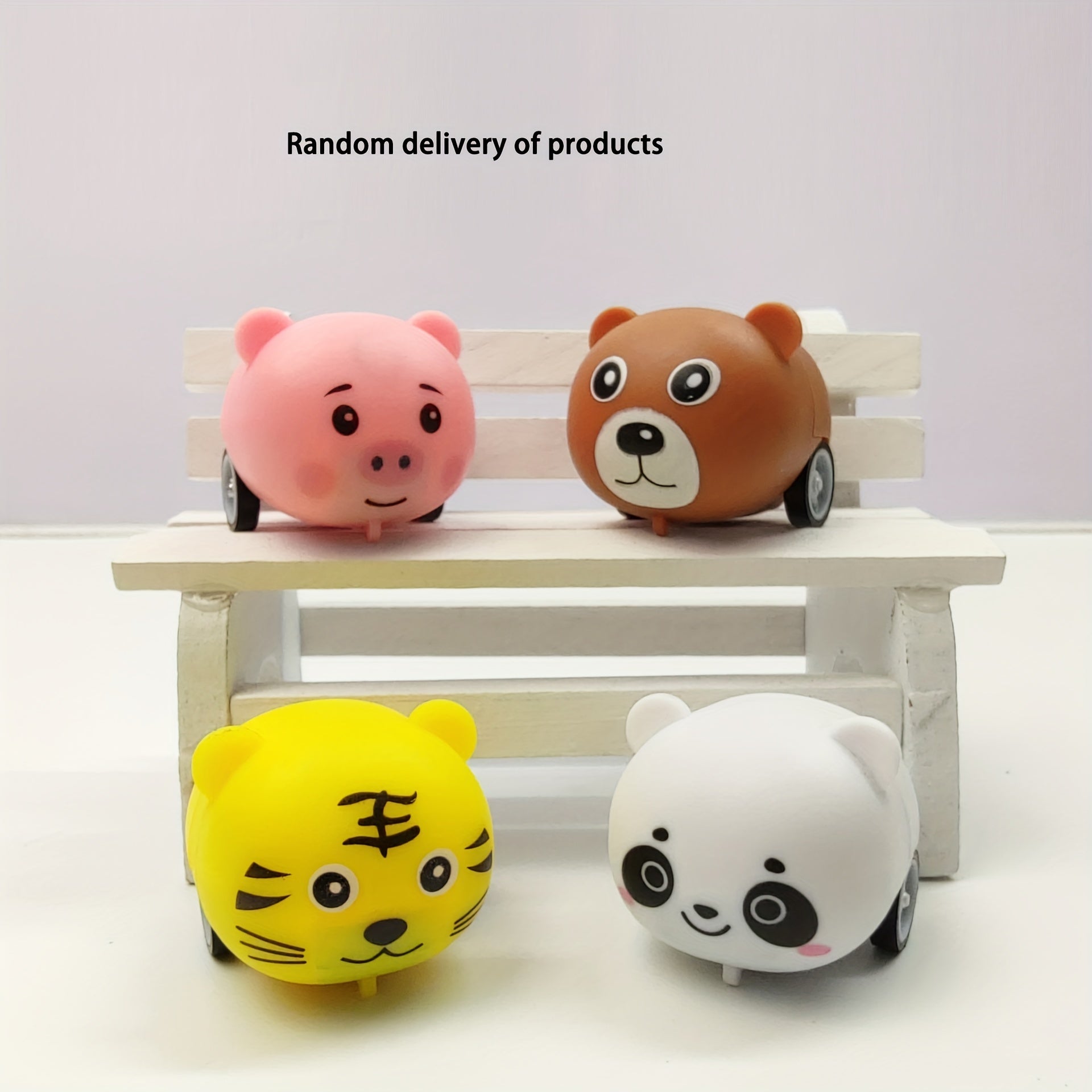 Kids Mini Transparent Pull back Car Racing Plane Animal Kindergarten Gift Candy
