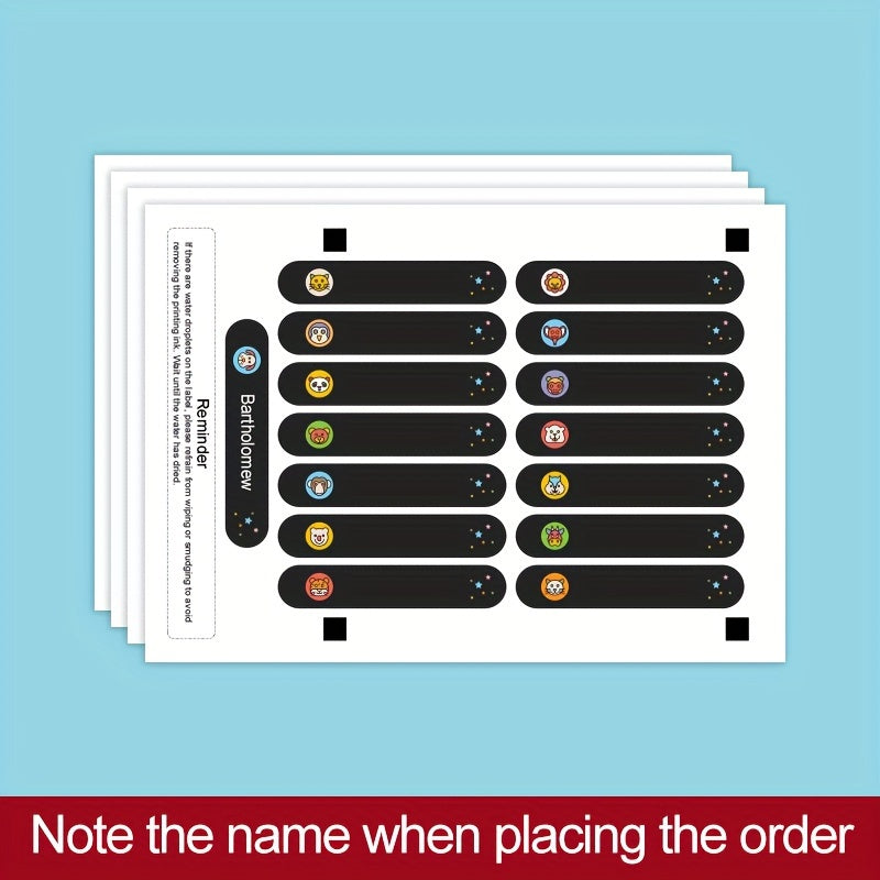 High Res Personalized Name Badges for Clear ID in School & Office