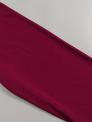 Solid V-Neck Half Zipper Dress With Pockets