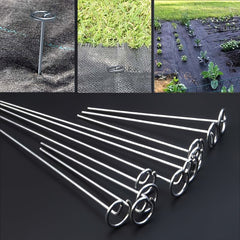 10PCS G Type Turf Nails Ground Stake for Gardening Grass Cloth