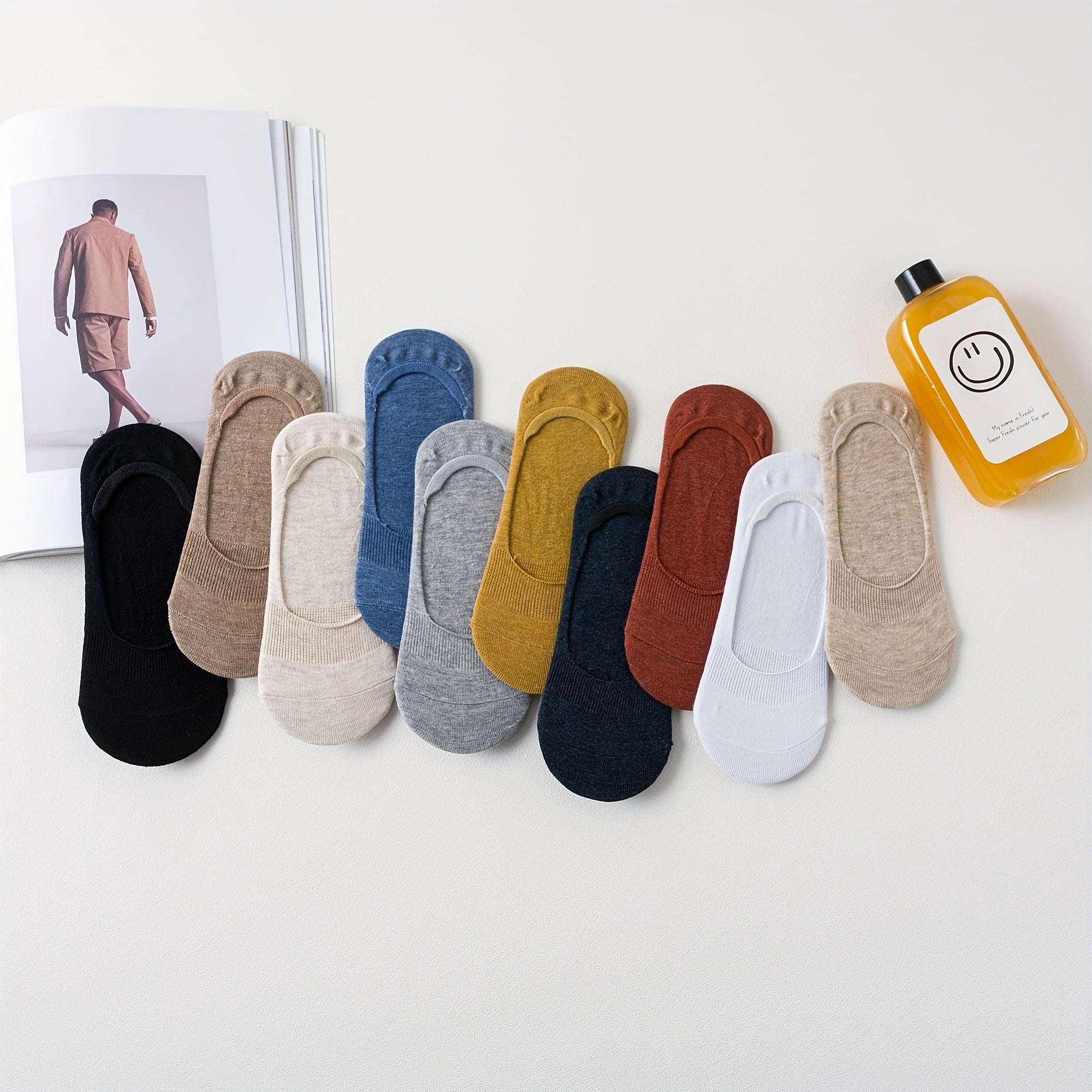 10 Pairs Low Cut Ankle Socks Soft & Lightweight Women's Stockings