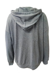 Solid Zip Up Hoodie Casual Long Sleeve Drawstring Hoodies Sweatshirt