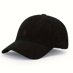 Corduroy Baseball Cap Unisex Outdoor Sun Hat