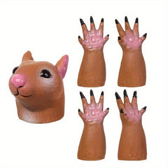 Squirrel Finger Covers Set with Accessories - Creative Toy