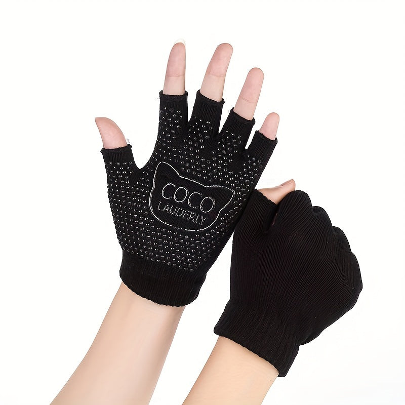 Yoga Socks Non Slip Gloves for Safe Workouts