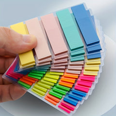 PET Fluorescent Convenience Stickers Student Markers Index Stickers