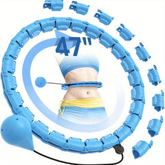 Adjustable 2 in 1 Exercise Hoops with 24 Chain Loops
