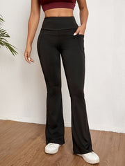 Women's Flared Pants High Waist Tummy Control Leggings