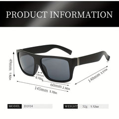 Men's Large Frame Sports Sunglasses UV400 for Outdoor Travel