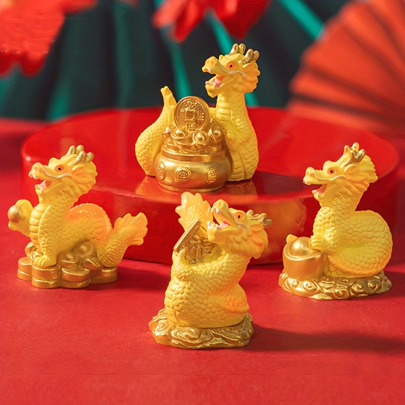 Year Dragon Ornament Zodiac Dragon Doll DIY Decorations