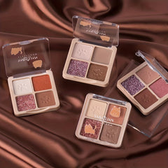 Cat Paw Eyeshadow Palette Pearly Matte Blendable Cosmetics