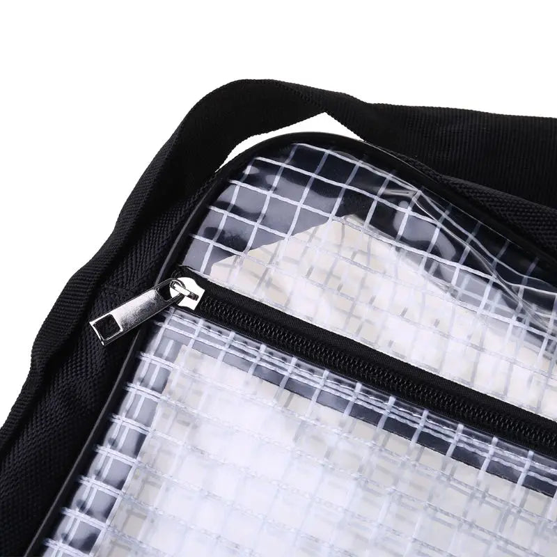 Anti-Static Cleanroom Clear Tool Bag Full Cover Pvc Engineer Shoulder Bag