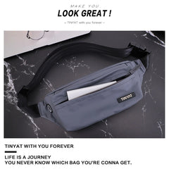 63HC Women's Bum Bag Nylon Phone Pouch for Travel