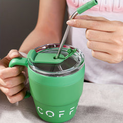 16oz Portable Coffee Cup Stainless Steel Insulated Mug
