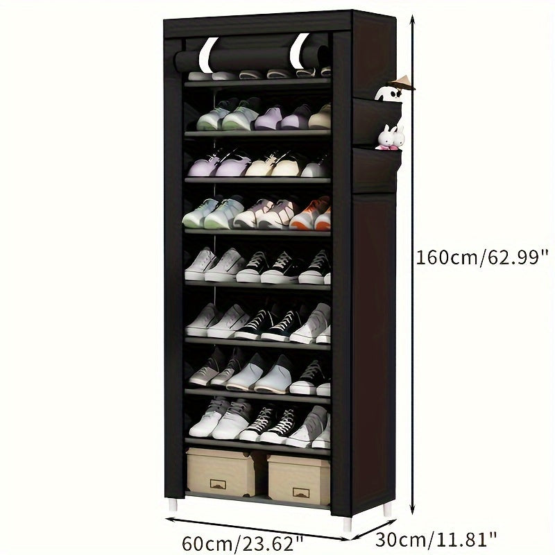 Dustproof Shoe Cabinet with Large Capacity Shoe Rack