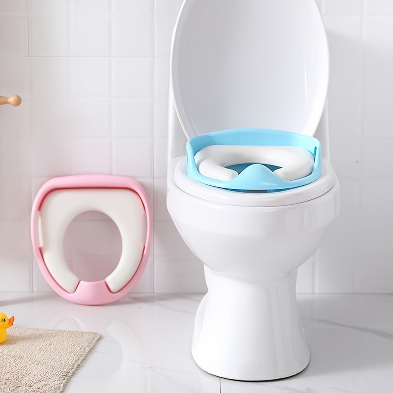 Children's Toilet Seat Baby Soft Toilet Seat Portable Baby Toilet