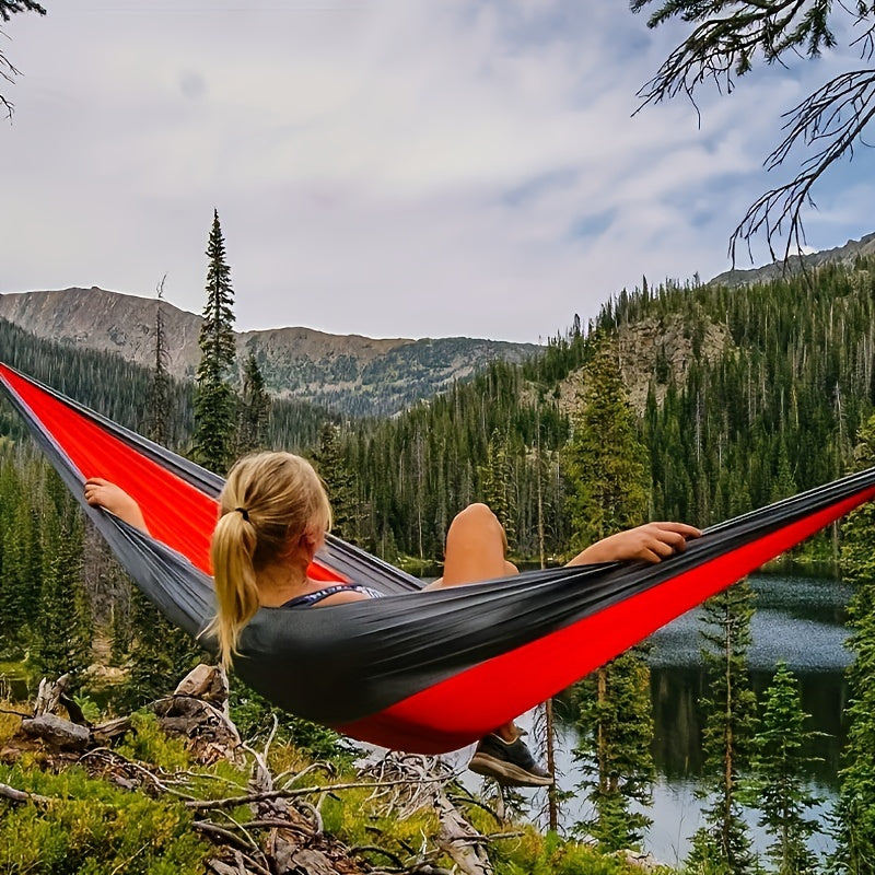 Anti-rollover Hammock For Single/Double Portable Tree Hammock