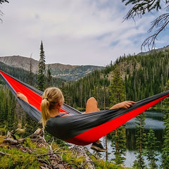 Anti-rollover Hammock For Single/Double Portable Tree Hammock