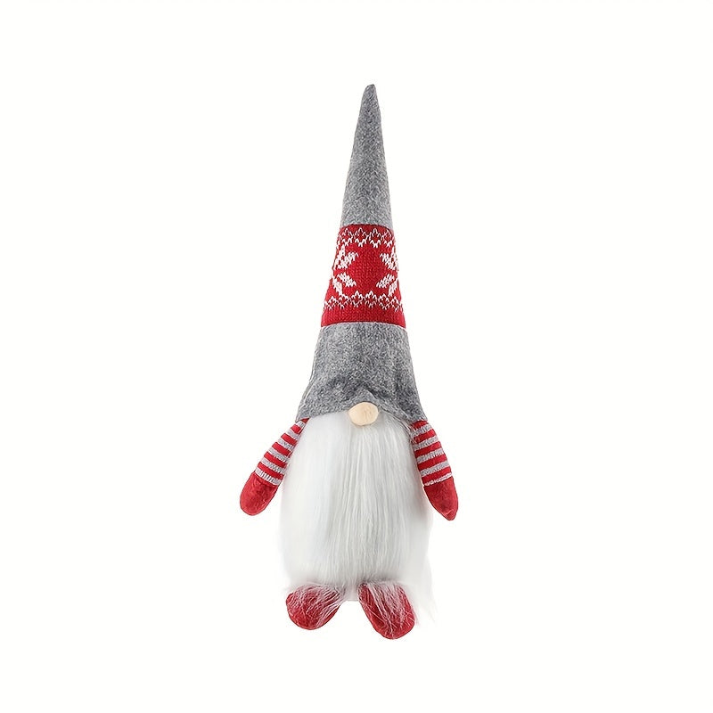 Xmas Faceless Old Man Plush Doll - Christmas Gift & Decoration