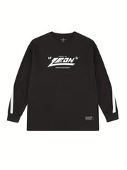 Veidoorn Men's Graphic Crew Neck Active T shirt Casual Comfy Tees