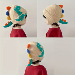 Kids' Knitted Beanie Windproof Ear Protection Thick Warm Hat