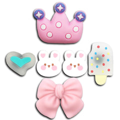 12pcs Rabbit Shoe Charms For DIY Shoes Pins - Kids Boys Girls Teens Men Women