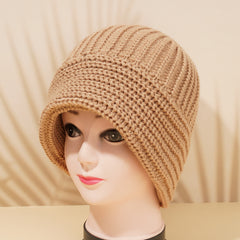 Women's Stretch Knit Beanie Hat Winter Skull Cap Warm Gift