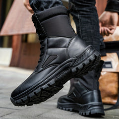 Men's High Top Tactical Work Boots Non Slip Durable Boots