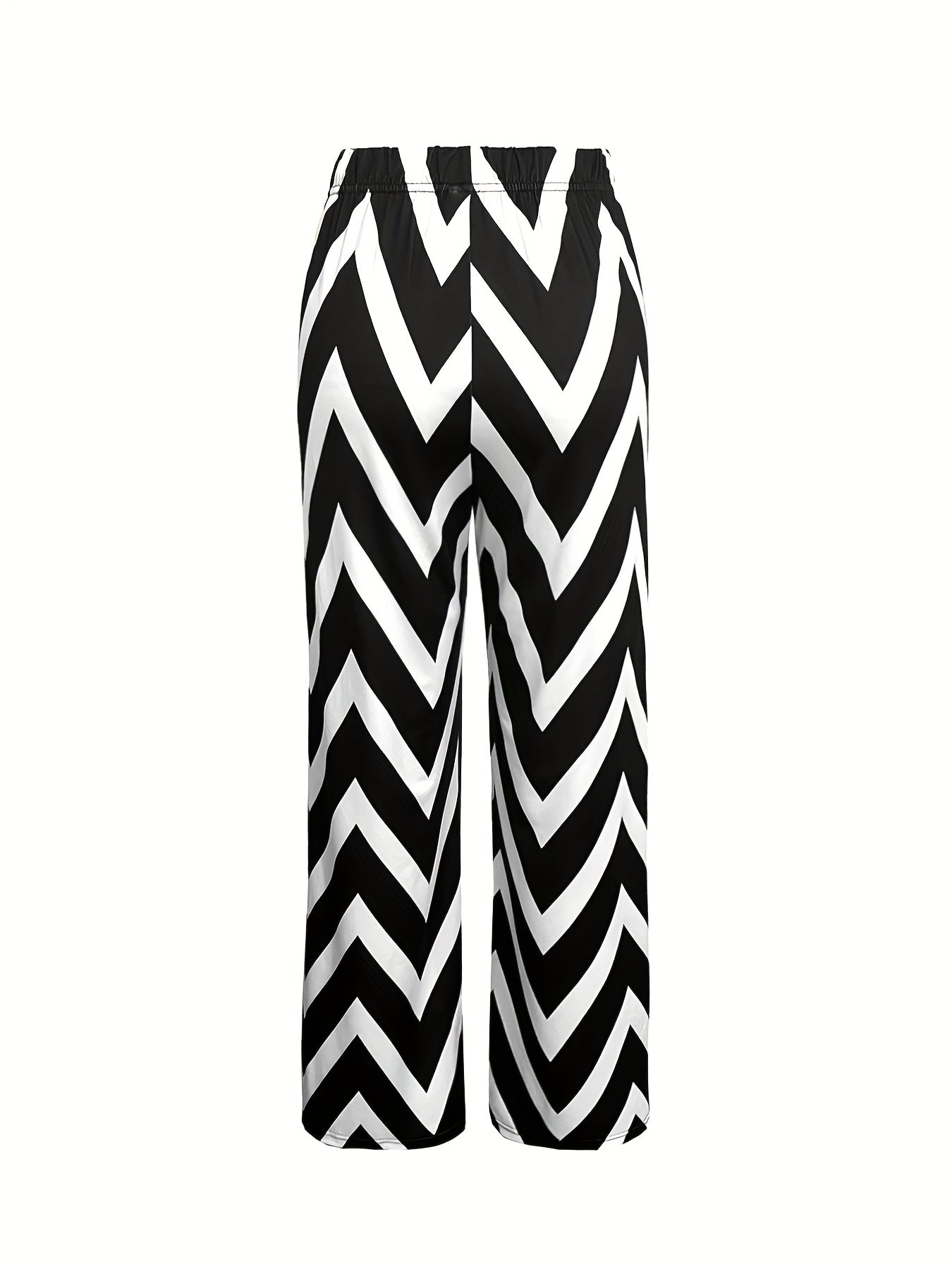 Women's All Over Print Loose Pants for Spring & Fall