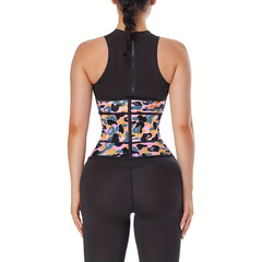 Zipper Waist Trainer Tummy Wrap Slimmer Belly Belt