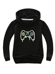Gamepad Print Hoodies Comfy Pullover Sweatshirt Spring Fall Sports Gift
